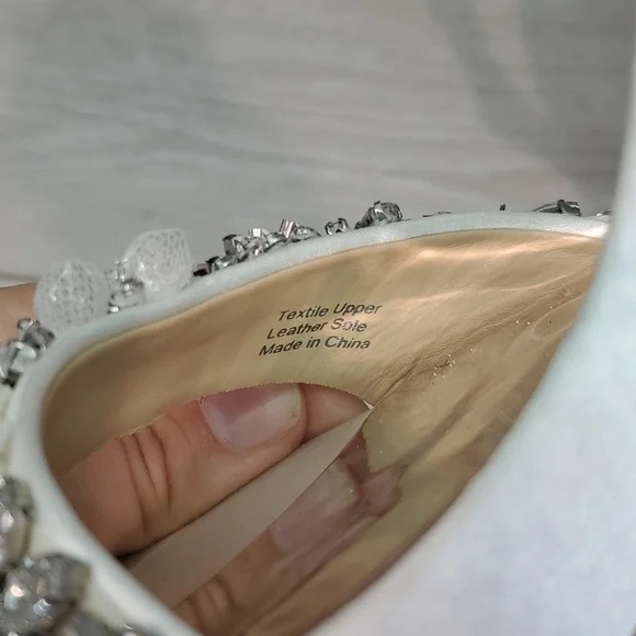 Badgley Mischka Womens Heels Sandals shoes sz 9.5 - Picture 12 of 12